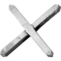 Iam Design - Zierelement 100x100mm aus geschmiedetem Eisen Kreuz glatt passend zu Schmiedeeisen Treppengeländer Iam Design - Zierelement 100x100mm aus geschmiedetem Eisen Kreuz glatt passend zu Schmiedeeisen Treppengeländer von IAM DESIGN