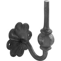 Iam Design - iam desgin Handlaufträger mit Anschweißende - Handlaufhalter mit ø 91mm Rosette, Schmiedeeisen von IAM DESIGN