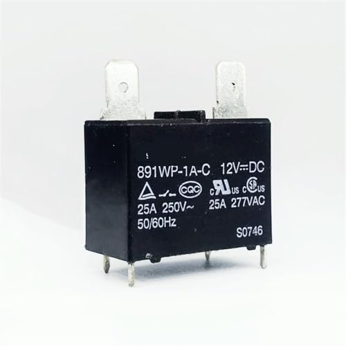 10 stücke Relais 891WP-1A-C-12VDC 891WP-1A-C-24VDC 891WP-1A-C 12V 24V 25A 4PIN(12v 24v each 5pcs) von IANHUASH