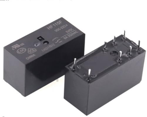 10Pcs Relais HF115F 005-2HS4 HF115F 012-2HS4 HF115F 024-2HS4 HF115F-012-2HS4 HF115F 005 2HS4 6PIN 8A(24VDC) von IANHUASH