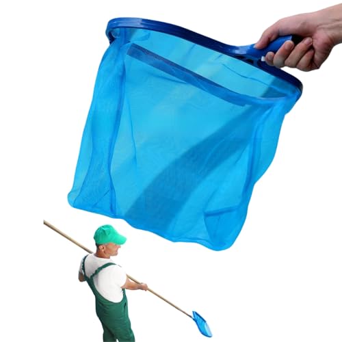 IATAHI Pool Kescher,Kescher Pool Feinmaschig,Pool Kescher Bodenkescher,Poolkescher,Bodenkescher mit Feinmaschigen Tiefen Netz,Poolreinigung Bodenkescher,Tiefenkescher,Poolzubehör Kescher von IATAHI