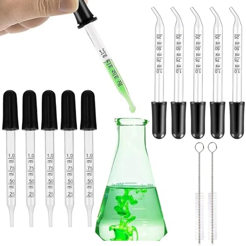 Pipette Glas,Glas Flüssigkeit Tropfen,1ml Glaspipette mit Gummikopf,Glas-Tropfer,Flüssig-Pipette,Tropfpipette,Tropfpipette 1ml,für Ätherisches Öl Makeup Kunst Flüssig Plant Pipette Glas,Glas Flüssigkeit Tropfen,1ml Glaspipette mit Gummikopf,Glas-Tropfer,Flüssig-Pipette,Tropfpipette,Tropfpipette 1ml,für Ätherisches Öl Makeup Kunst Flüssig Plant von IATAHI