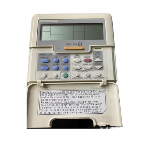 Kompatibel For Master II III Luftkanalmaschine Fernbedienungsanzeige CZ-RD511W CZ-RD51W MAT8021Y MU16PB443 A75C2171 von IATKIDTL