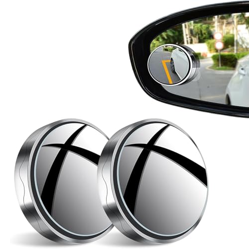 IAZRENOV Auto Toter Winkel Spiegel für Audi Q5 Sportback 2021 2022 2023, 2 Pack Winkel Spiegel 360° Weitwinkel Blindspiegel Verstellbar HD Glas Konvex Rückspiegel mit Selbstklebender Rückseite von IAZRENOV