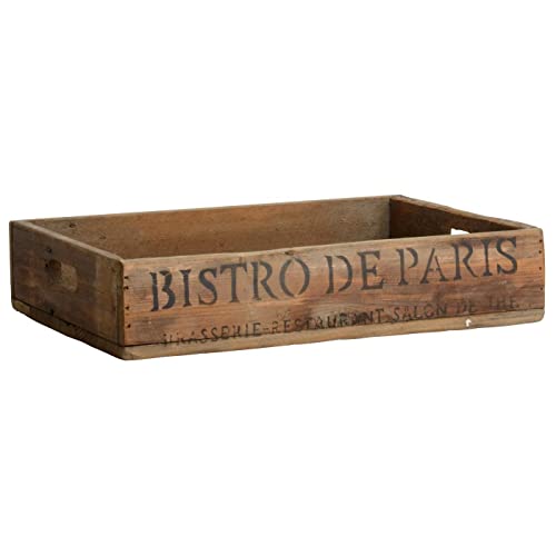 IB Laursen 5252-14 Dekotablett Serviertablett Landhaus 40x29x8 cm Holztablett Holzkiste Storage Box IB Laursen 5252-14 Dekotablett Serviertablett Landhaus 40x29x8 cm Holztablett Holzkiste Storage Box von IB Laursen
