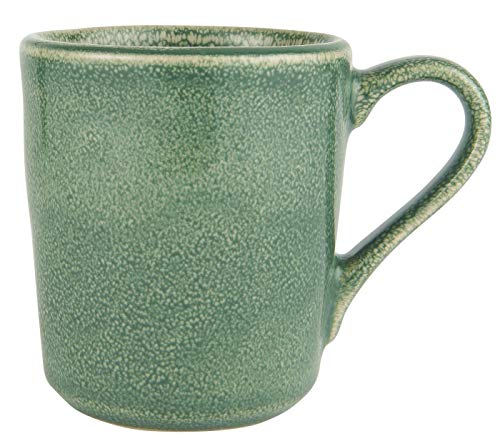 IB Laursen - Becher, Henkelbecher, Kaffeebecher - Steingut - Green Dunes/Grün von IB Laursen