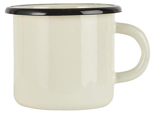 IB Laursen Becher Emaille Butter Cream von IB Laursen