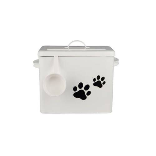 IB Laursen Box m/Deckel f/Hundefutter m/Pfotenmotiv und 1 Messbecher IB Laursen Box m/Deckel f/Hundefutter m/Pfotenmotiv und 1 Messbecher von IB Laursen