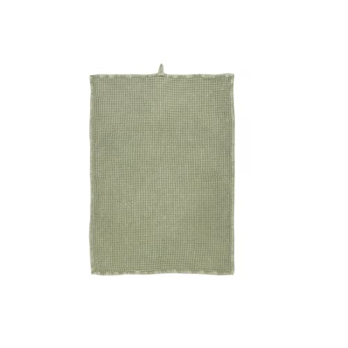 IB Laursen - Geschirrtuch, Küchentuch, Trockentuch - Waffelmuster - Baumwolle - Farbe: Staubig Grün - 50 x 70 cm IB Laursen - Geschirrtuch, Küchentuch, Trockentuch - Waffelmuster - Baumwolle - Farbe: Staubig Grün - 50 x 70 cm von IB Laursen