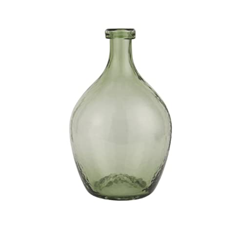 IB Laursen - Glasballon, Vase, Blumenvase – Glas – Grün – Höhe 28 cm von IB Laursen