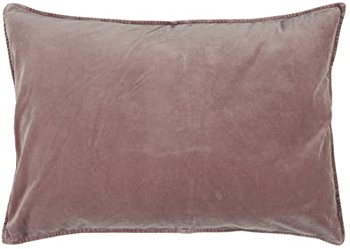IB Laursen - Kissenbezug, Kissenhülle - Velours - Baumwolle - Farbe: Coral Almond - 52 x 72 cm von IB Laursen