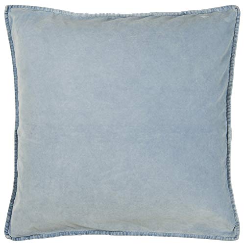 IB Laursen Kissenhülle SAMT HELLBLAU Velour Kissen 50x50 Kissenbezug Blau von IB Laursen