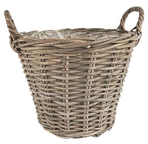 IB Laursen - Korb, Rattankorb - Rattan/Kunststoff - Farbe: Natur - 38 x 36 x 40 cm von IB Laursen