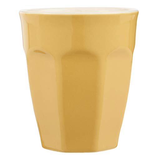 IB Laursen MYNTE Cafe Latte Becher Gelb Keramik Geschirr Mustard Senfgelb 250ml von IB Laursen