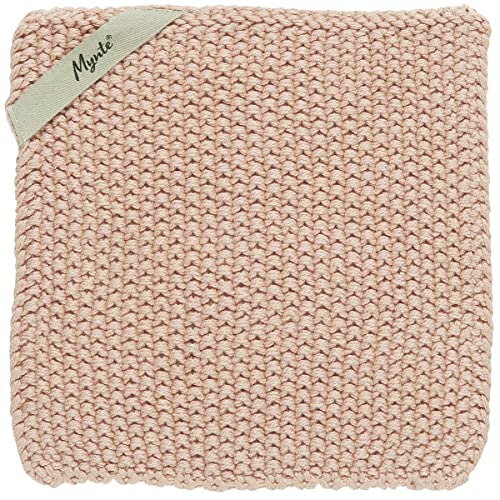 Topflappen 'Mynte' in CORAL ALMOND gestrickt aus Baumwolle von IB Laursen Topflappen 'Mynte' in CORAL ALMOND gestrickt aus Baumwolle von IB Laursen von IB Laursen