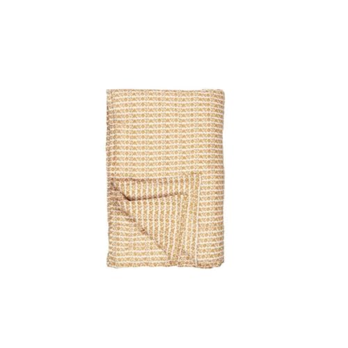 IB Laursen Quilt Celina Mustard Blumen B: 130 L: 170 von IB Laursen