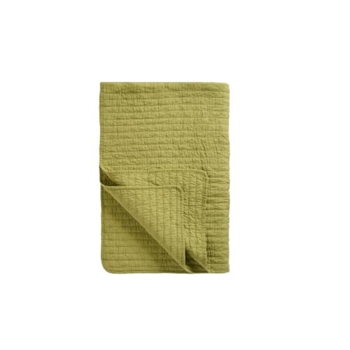 IB Laursen Quilt Herbal Green m/Kreuzstichen B: 130 L: 180 von IB Laursen