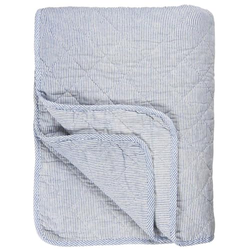 IB Laursen Quilt blau/Weiss gestreift [W] von IB Laursen