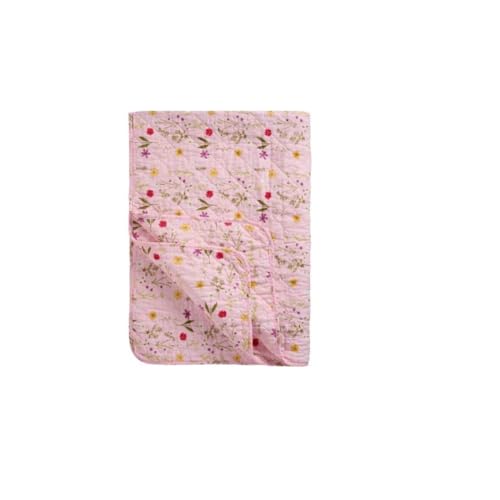 IB Laursen Quilt rosa m/Gartenblumen von IB Laursen