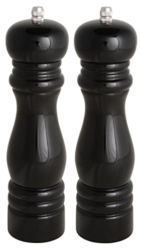 IB Laursen - Salz/Pfeffermühle 2er Set, Schwarz, Holz, Manuell, Mühle von IB Laursen