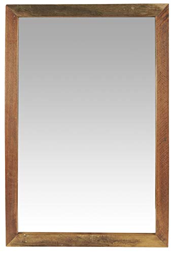 IB Laursen Spiegel Unika Holzrahmen Wandspiegel aus Holz Braun 40 x 60 cm von IB Laursen