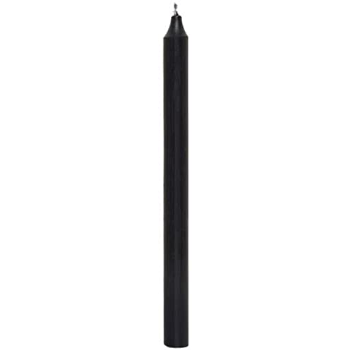 IB Laursen Stab Kerze SCHWARZ Leuchter Tafel H=29cm Weihnachten Kerzen Wachs Neu, 29 centimeters von IB Laursen