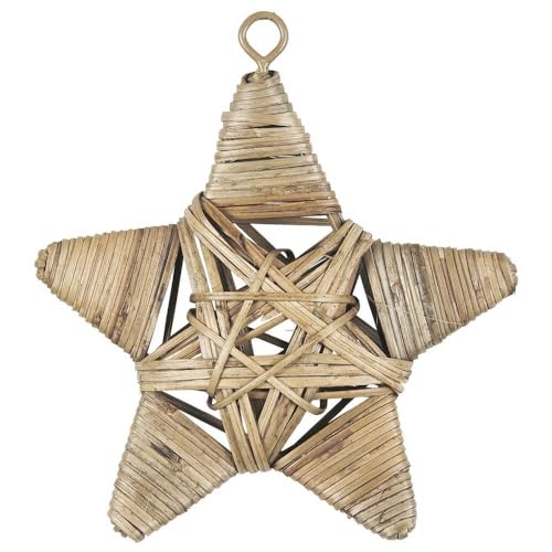 IB Laursen Stern medium Cane zum hängen Rattan geflochten Weihnachten Deko IB Laursen Stern medium Cane zum hängen Rattan geflochten Weihnachten Deko von IB Laursen