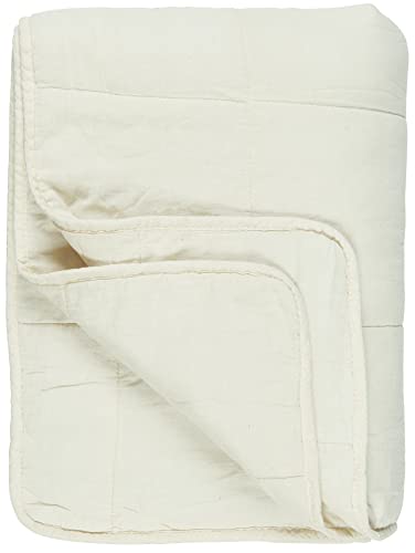 IB Laursen - Tagesdecke, Quilt - Vintage - Baumwolle, Polyester - Farbe: Butter Cream/Creme - 180 x 130 cm von IB Laursen