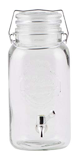 IB Laursen Vintage Dispenser Saftspender Getränkespender Wasserspender aus Glas von IB Laursen