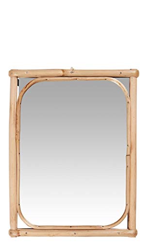 IB Laursen - Wandspiegel, Spiegel - mit Bambuskante - Bambus, Glas - Farbe: Natur - 1,5 x 26,5 x 20,5 cm IB Laursen - Wandspiegel, Spiegel - mit Bambuskante - Bambus, Glas - Farbe: Natur - 1,5 x 26,5 x 20,5 cm von IB Laursen