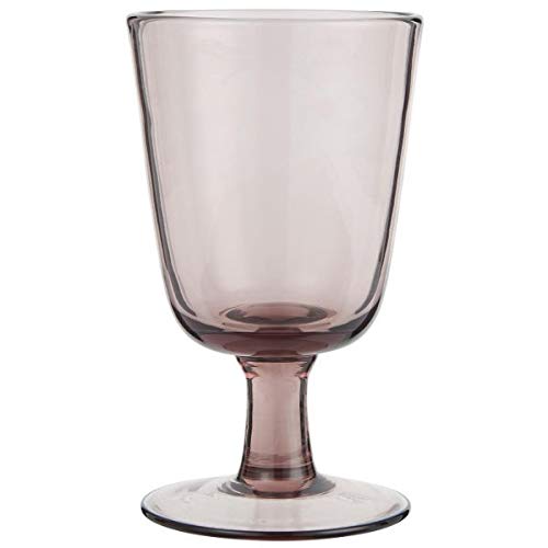 IB Laursen - Weissweinglas, Weinglas - Glas - malva/rosa - (HxØ) 13,8 x 8 cm - 180 ml von IB Laursen