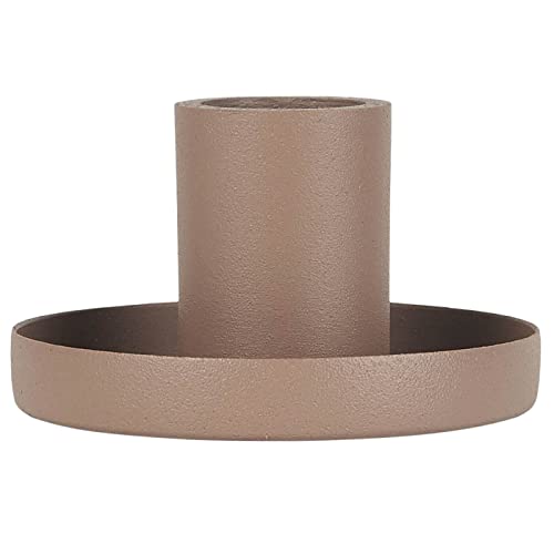 IB Laursen - Kerzenhalter, Kerzenständer - für Stabkerze - Aluminium, Metall - Malva - Höhe 4 cm von IB Laursen