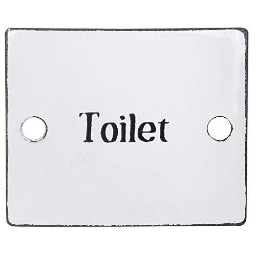 Ib Laursen Kleines Emaille Schild Toilette von IB Laursen