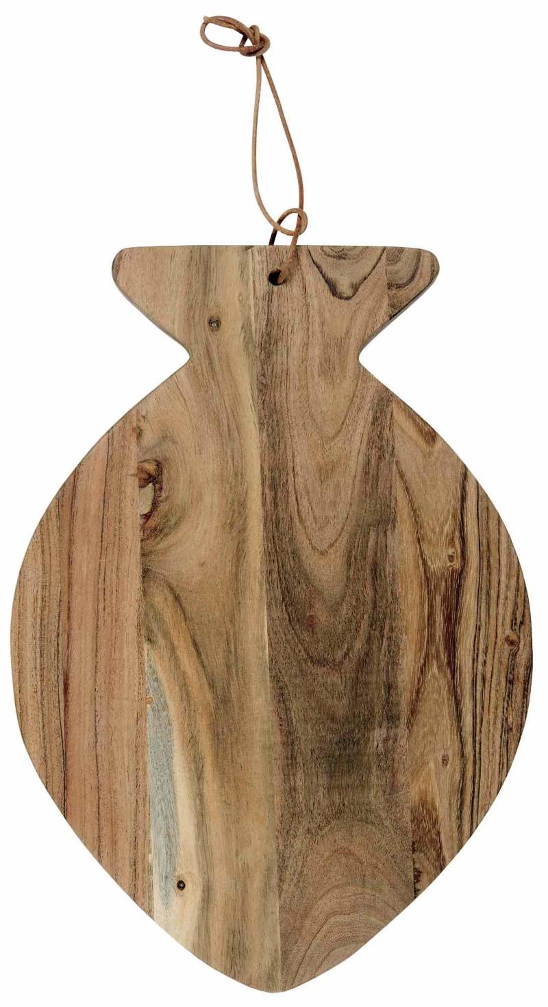 Ib Laursen Schneidebrett Fisch rund Holz 17101-00 von IB Laursen