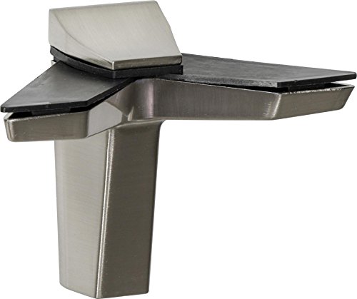 ib style - 2X Desginhalterung Duo Edelstahl Größe: M | Clips/Regalhalter/Regalträger aus Metall für Wandregale mit Holz- Glas und Kunststoffböden ib style - 2X Desginhalterung Duo Edelstahl Größe: M | Clips/Regalhalter/Regalträger aus Metall für Wandregale mit Holz- Glas und Kunststoffböden von ib style
