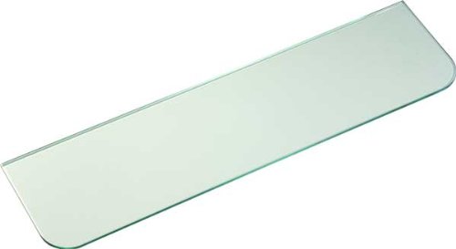 ib style - Glasboden KLAR 6 mm | klar und satiniert | 11 Abmessungen | Glasscheibe Glasplatte für Glasregal KLARGLAS - 600x200 mm von ib style