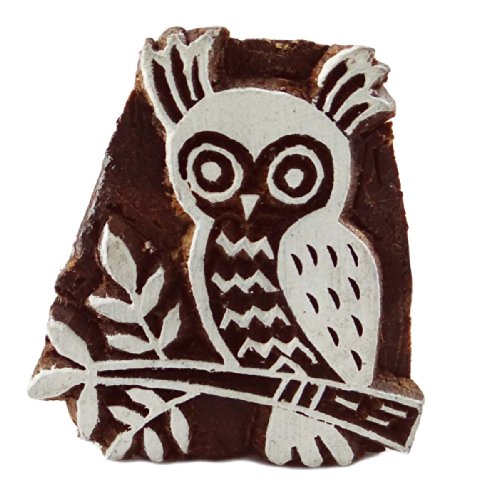 IBA Indianbeautifulart OWL Holzblock Design Hand-Block Textildruck Blumenmuster auf Stoff-Stempel IBA Indianbeautifulart OWL Holzblock Design Hand-Block Textildruck Blumenmuster auf Stoff-Stempel von IBA Indianbeautifulart