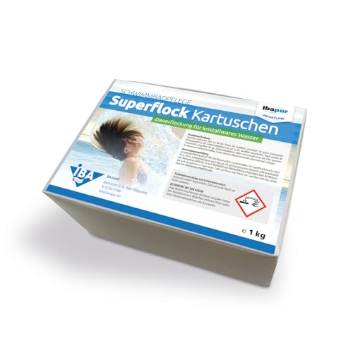 IBA 1 kg Superflock Kartuschen Flockmittel Flockkissen Flock von IBA