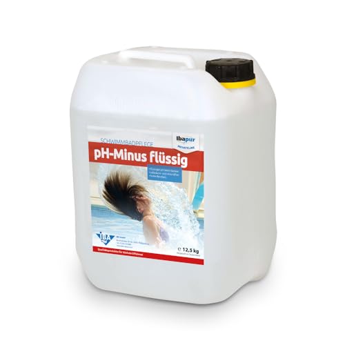 IBA 12,5 kg pH-Minus flüssig pH-Senker pH-Regulierung Pool salzsäurefrei DIN19643 von IBA