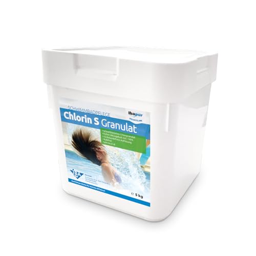 IBA 5 kg Chlorin S Granulat Chlorgranulat schnelllöslich Chlor Schockchlor von IBA