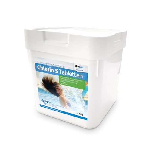 IBA 5 kg Chlorin S Tabletten 20 g Chlortabletten schnelllöslich Chlortabs Chlor von IBA