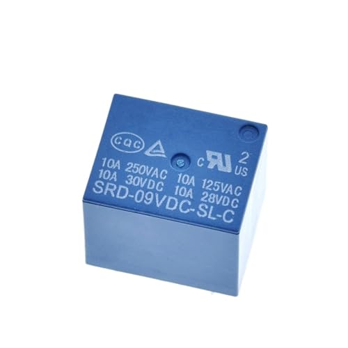 1 STÜCKE Relais SRD-09VDC-SL-C 9 V 10A 250 VAC 5PIN(9V) von IBADFPLG