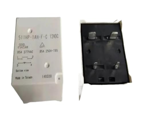1 Stück 511HP-1AH-FC 12 VDC 85 A; 511P-1AH-FC 12 VDC 75 A; Relais 4-polig(511HP-1AH-F-C 12VDC) von IBADFPLG