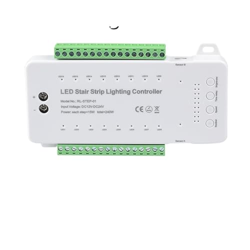 1PCS DC 12V 24V LED Treppen Licht Streifen Beleuchtung Controller PIR Motion Sensor Control Treppen Licht hause Dimmer 16 Kanäle 1PCS DC 12V 24V LED Treppen Licht Streifen Beleuchtung Controller PIR Motion Sensor Control Treppen Licht hause Dimmer 16 Kanäle von IBADFPLG