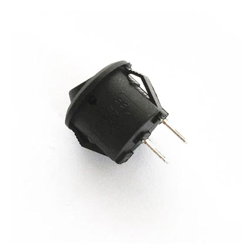1PCS KCD11 2PIN schwarz runder Wippschalter Öffnung 15MM 250V 3A 125V 6A kleiner Netzschalter 1PCS KCD11 2PIN schwarz runder Wippschalter Öffnung 15MM 250V 3A 125V 6A kleiner Netzschalter von IBADFPLG