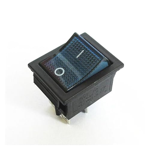 1PCS KCD4 Boot Schalter Rocker Power Button 4ft Blau mit Licht 16A 250V 31x25 Schalter von IBADFPLG