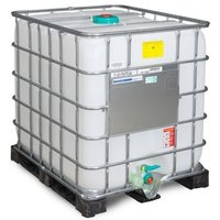 IBC, Gefahrgut- und Ex-Ausführung, PE-Palette, 1.000 l, Öffnung NW150, Auslauf NW50 von Denios