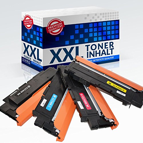 4 XXL CLT-406S Toner für Samsung CLX-3300 / CLX-3305 / CLX-3305FN / CLX-330 IBC von IBC Toner