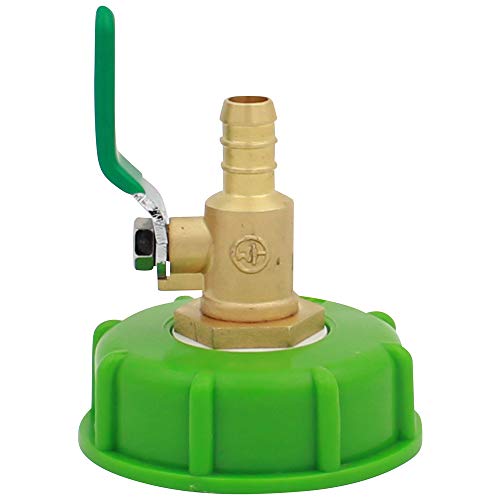 IBC Schlauchtülle 12 mm mit Metallhahn, Feste Mutter IBC Schlauchtülle 12 mm mit Metallhahn, Feste Mutter von IBC