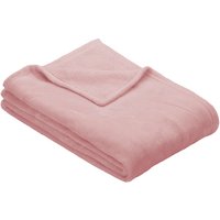 IBENA Decke »Olbia«, BxL: 130 x 180 cm, Polyester - rosa von IBENA